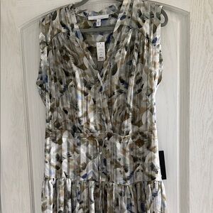 Elegant Multicolor Sleeveless Dress NWT WHBM